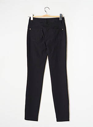 Pantalon slim taille haute taille haute noir STREET ONE femme