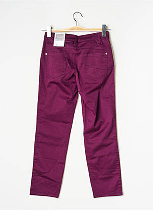 Pantalon 7/8 stretch violet STREET ONE femme