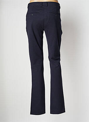 Pantalon chino taille basse taille basse bleu FRACOMINA femme