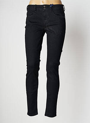 Jeans coupe slim stretch taille haute noir STREET ONE femme