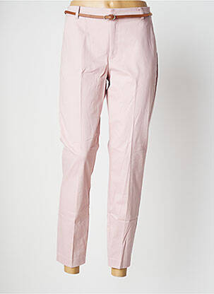 Pantalon chino rose B.YOUNG pour femme