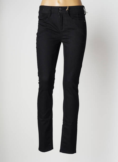 Jeans coupe slim noir STREET ONE pour femme