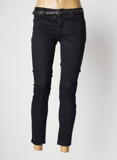 Pantalon 7/8 noir FRACOMINA pour femme