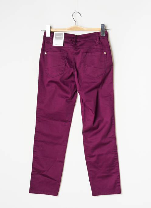 Pantalon 7/8 violet STREET ONE pour femme
