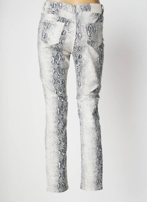 Pantalon slim beige FRACOMINA pour femme