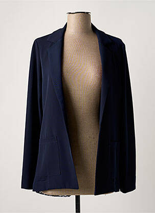 Blazer manches longues bleu FRACOMINA femme