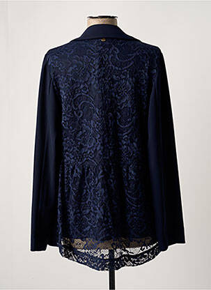 Blazer manches longues bleu FRACOMINA femme