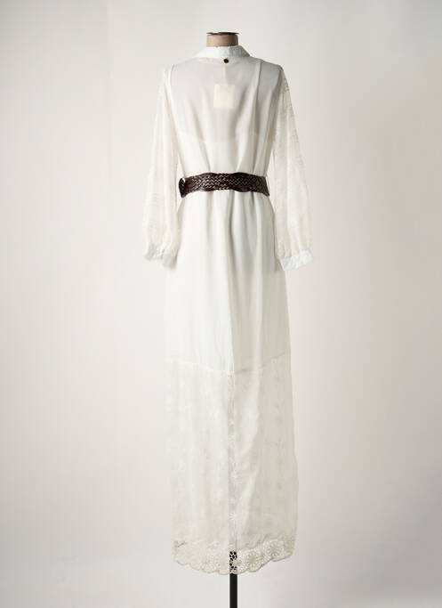 Robe longue blanc FRACOMINA pour femme