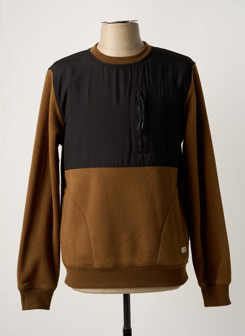 Sweat-shirt marron BLEND pour homme