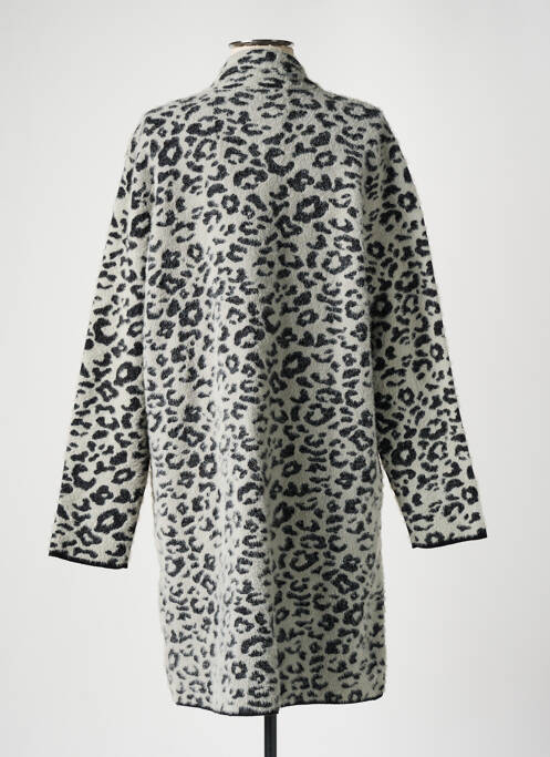 Manteau long gris PASSIONI pour femme