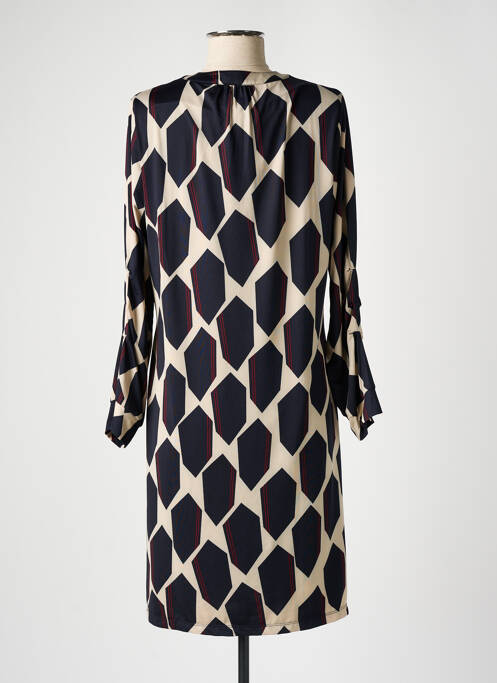 Robe mi-longue beige K-DESIGN pour femme