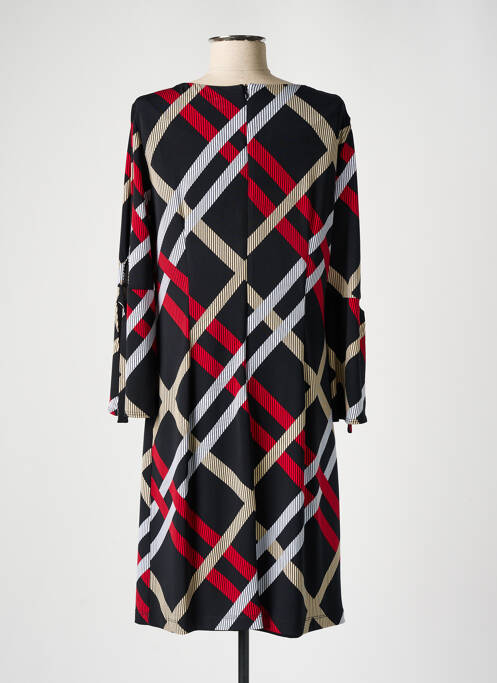 Robe mi-longue noir FRANK LYMAN pour femme