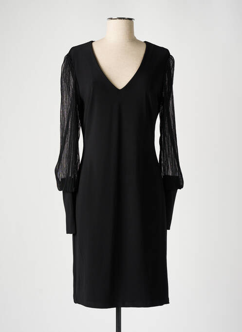 Robe mi-longue noir FRANK LYMAN pour femme