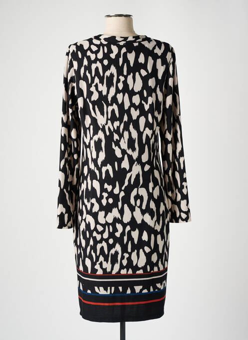 Robe mi-longue noir K-DESIGN pour femme