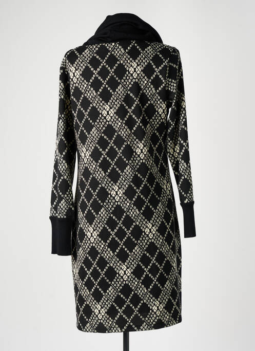 Robe mi-longue noir K-DESIGN pour femme