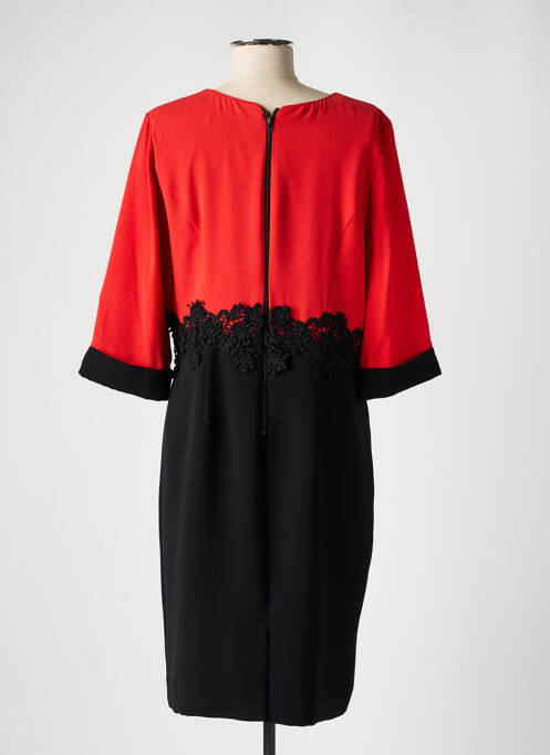 Robe mi-longue orange MICHAELA LOUISA pour femme