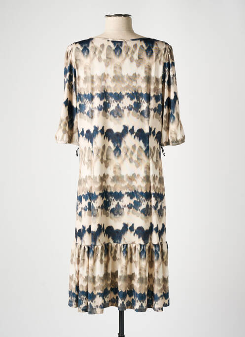 Robe mi-longue vert K-DESIGN pour femme