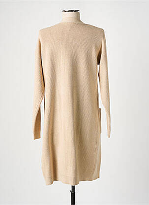 Gilet manches longues stretch beige PASSIONI femme