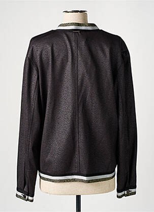 Veste casual finition intérieure doublée noir FRED SABATIER femme