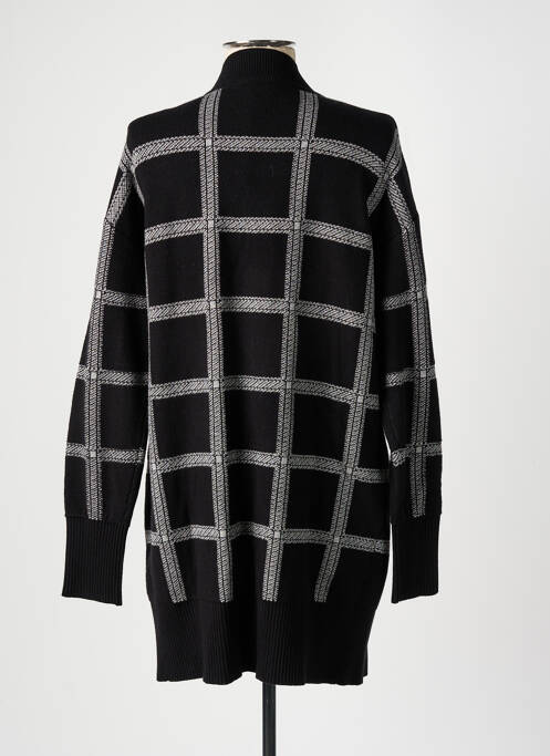 Gilet manches longues noir K-DESIGN pour femme