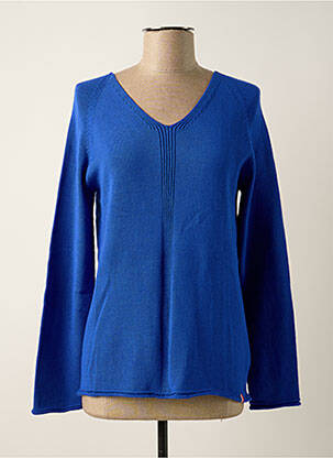 Pull bleu PULL & MAILLE pour femme