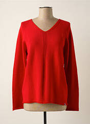 Pull rouge PULL & MAILLE pour femme seconde vue