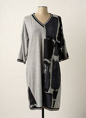 Robe mi-longue gris FRED SABATIER pour femme seconde vue