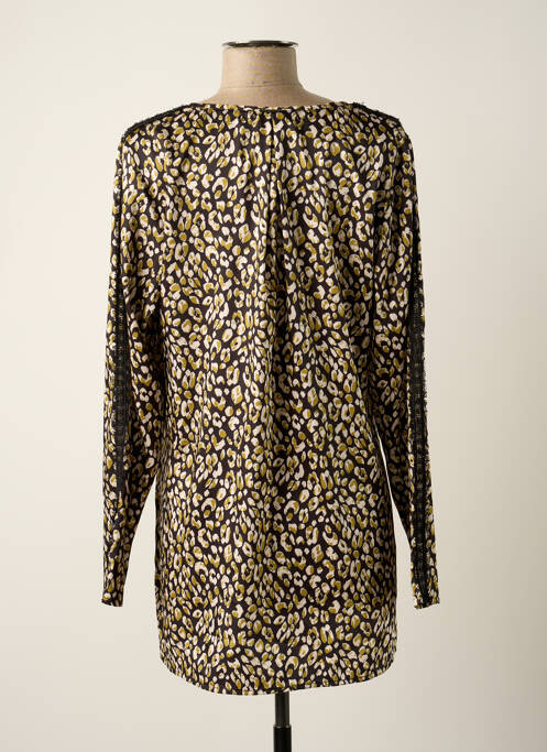 Tunique manches longues noir FRED SABATIER pour femme