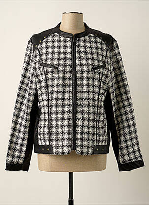 Veste casual poches blanc FRED SABATIER femme