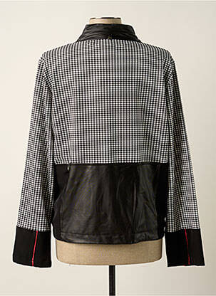 Veste casual coupe droite noir FRED SABATIER femme
