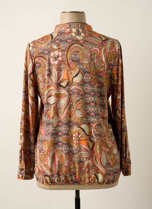 Top marron K-DESIGN pour femme