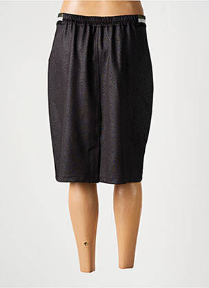 Jupe mi-longue noir FRED SABATIER femme