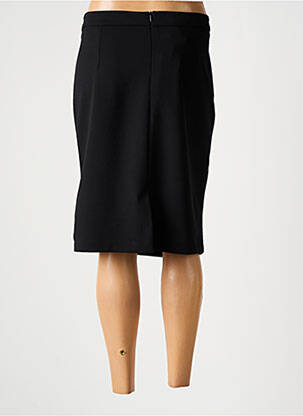 Jupe mi-longue stretch noir RINASCIMENTO femme