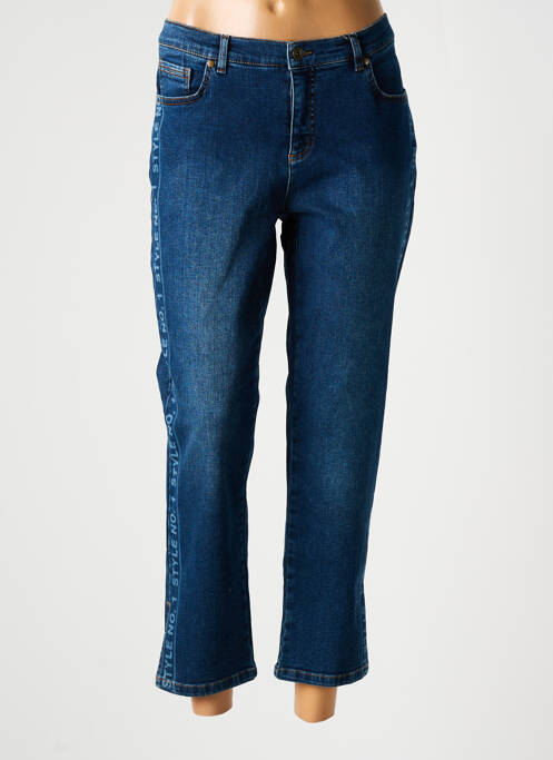 Jeans coupe droite bleu TUZZI pour femme