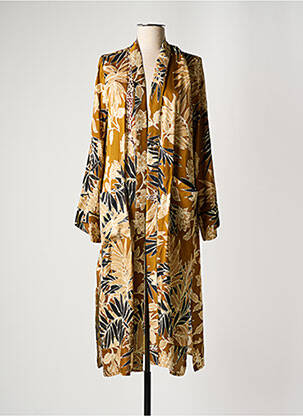 Veste kimono manches longues marron LA PETITE FRANCAISE femme