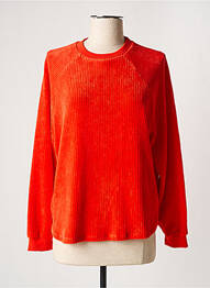 Pull stretch manches longues orange HARRIS WILSON femme