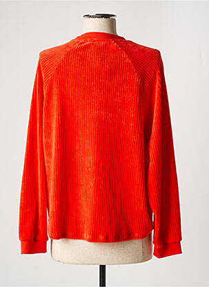 Pull coupe droite manches longues orange HARRIS WILSON femme