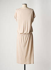 Robe longue beige JUVIA pour femme seconde vue