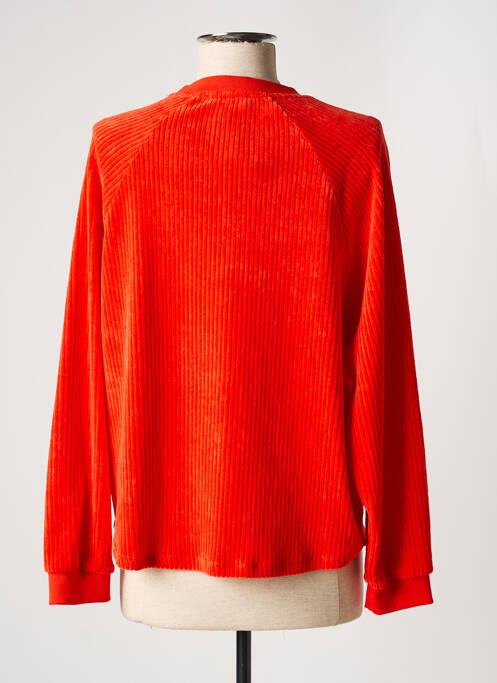 Pull stretch manches longues orange HARRIS WILSON femme