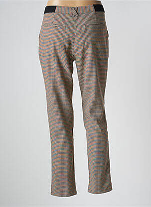 Pantalon droit stretch taille normale marron LOLA ESPELETA femme