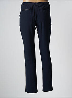 Pantalon droit taille élastique taille normale bleu LA PETITE FRANCAISE femme
