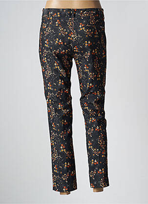 Pantalon 7/8 taille à pinces taille normale noir LA PETITE FRANCAISE femme