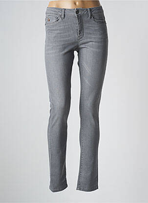 Jeans coupe slim gris HARRIS WILSON pour femme