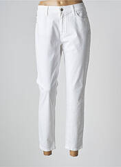 Pantalon 7/8 blanc DESGASTE pour femme seconde vue