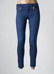 Pantalon 7/8 bleu DESGASTE pour femme seconde vue