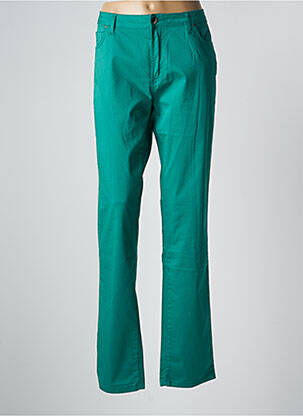 Pantalon droit vert BARILOCHE pour femme