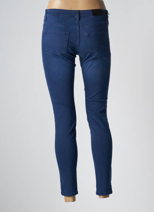 Pantalon 7/8 bleu DESGASTE pour femme