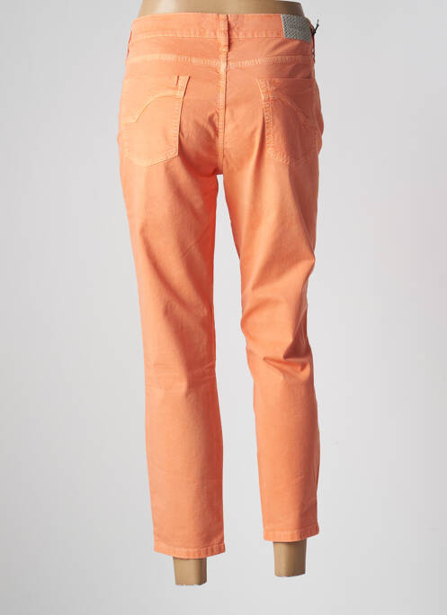 Pantalon 7/8 orange DESGASTE pour femme