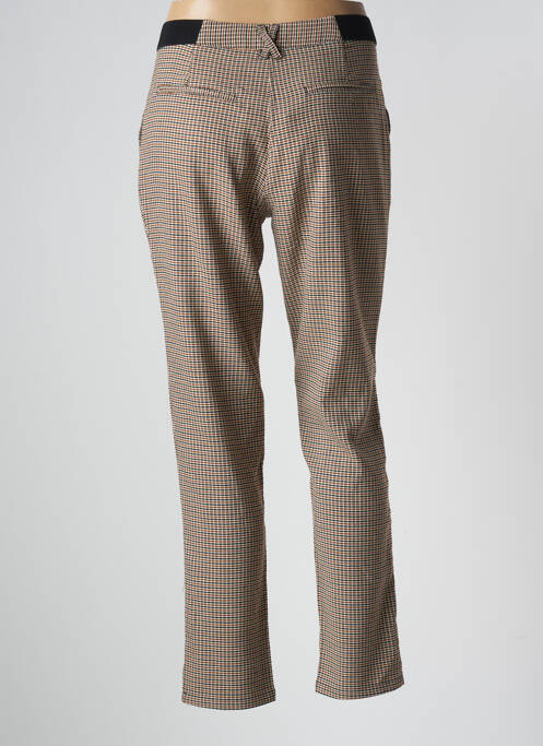 Pantalon droit marron LOLA ESPELETA pour femme