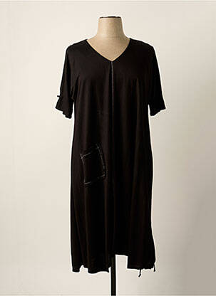 Robe longue noir FRANCK ANNA pour femme
